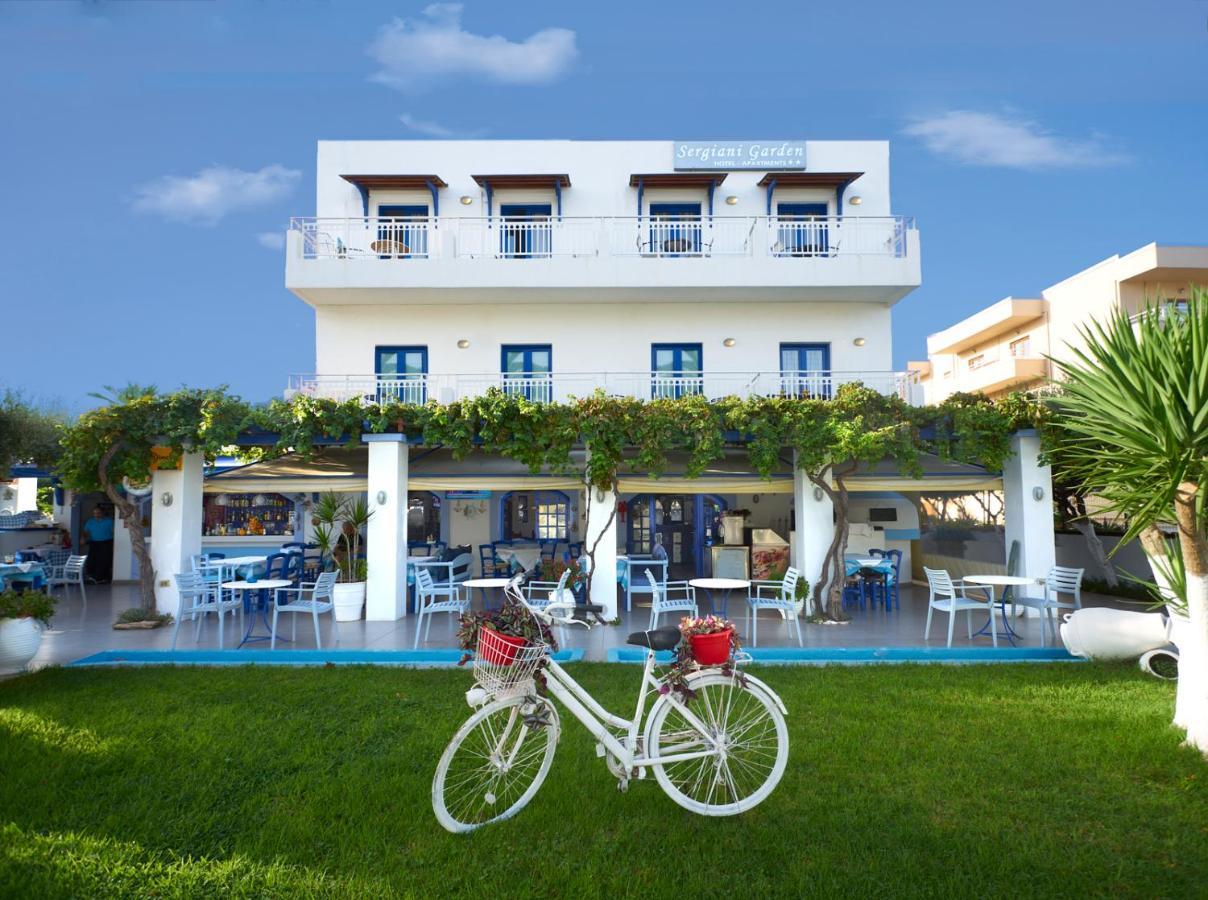 Stalida Sergiani Garden Hotel Apartments מראה חיצוני תמונה