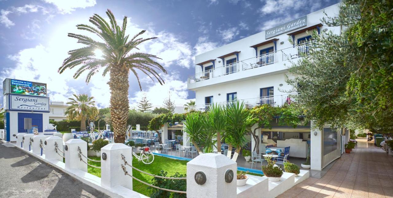 Stalida Sergiani Garden Hotel Apartments מראה חיצוני תמונה